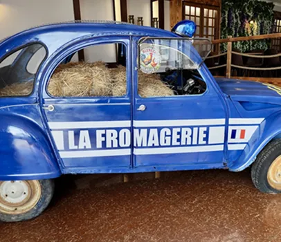 Salle du restaurant montagnard